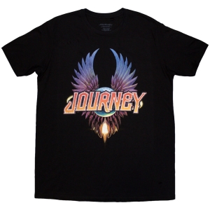 Journey - Classic Wings Uni Bl T-Shirt in the group MERCHANDISE / T-shirt / Pop-Rock at Bengans Skivbutik AB (5583724r)