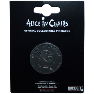 Alice In Chains - Three-Legged Dog Pin Badge in the group MERCHANDISE / Merch / Pop-Rock at Bengans Skivbutik AB (5583873)