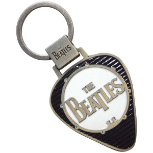 Beatles - Drum Logo Plectrum Keychain in the group MERCHANDISE / Merch / Pop-Rock at Bengans Skivbutik AB (5583879)