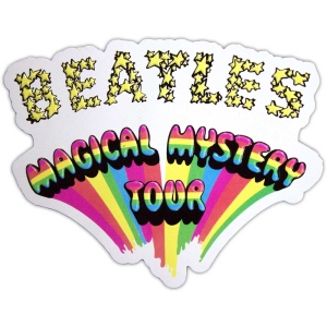 Beatles - Magical Mystery Tour Logo Embossed Magnet in the group MERCHANDISE / Merch / Pop-Rock at Bengans Skivbutik AB (5583882)