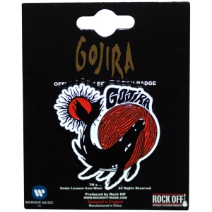 Gojira - Whale Pin Badge in the group MERCHANDISE / Merch / Hårdrock at Bengans Skivbutik AB (5583904)