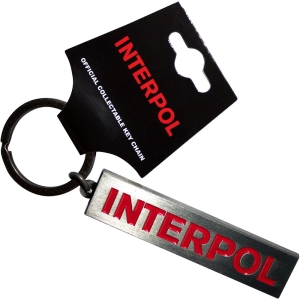 Interpol - Text Logo Keychain in the group MERCHANDISE / Merch / Pop-Rock at Bengans Skivbutik AB (5583907)