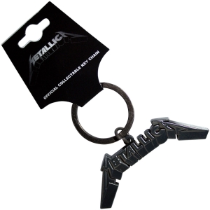 Metallica - 3D Logo Keychain in the group MERCHANDISE / Merch / Hårdrock at Bengans Skivbutik AB (5583919)