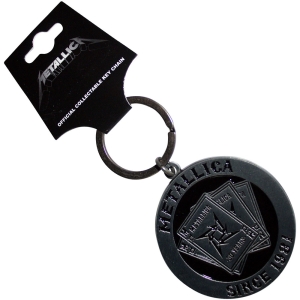 Metallica - 30Th Anniversary Playing Card Keychain in the group MERCHANDISE / Merch / Hårdrock at Bengans Skivbutik AB (5583921)