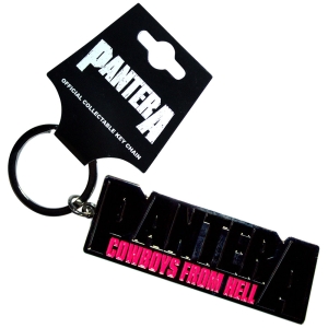 Pantera - Cowboys From Hell Keychain in the group MERCHANDISE / Merch / Hårdrock at Bengans Skivbutik AB (5583934)