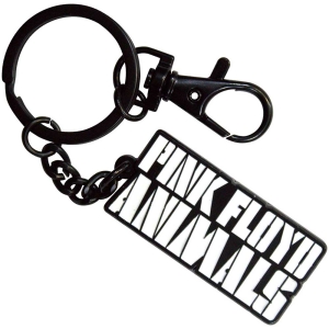 Pink Floyd - Animals Mono Text Logo Keychain in the group MERCHANDISE / Merch / Pop-Rock at Bengans Skivbutik AB (5583937)