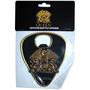 Queen - Gold Crest Plectrum Bottle Opener in the group MERCHANDISE / Merch / Pop-Rock at Bengans Skivbutik AB (5583940)