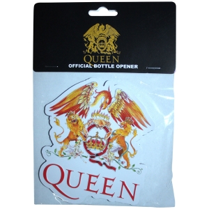 Queen - Classic Crest Embossed Magnet in the group MERCHANDISE / Merch / Pop-Rock at Bengans Skivbutik AB (5583941)