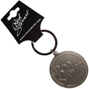 Rod Stewart - Stacked Logo Emblem Keychain in the group MERCHANDISE / Merch / Pop-Rock at Bengans Skivbutik AB (5583943)