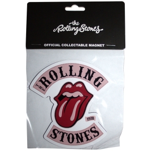 Rolling Stones - Tour 78 Embossed Magnet in the group MERCHANDISE / Merch / Pop-Rock at Bengans Skivbutik AB (5583951)