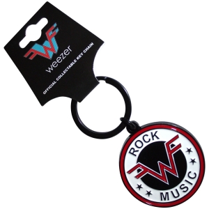 Weezer - Rock Music Emblem Keychain in the group MERCHANDISE / Merch / Pop-Rock at Bengans Skivbutik AB (5583962)