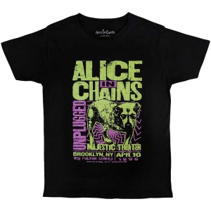 Alice In Chains - Unplugged Dog Uni Bl T-Shirt in the group MERCHANDISE / T-shirt / Pop-Rock at Bengans Skivbutik AB (5583969r)