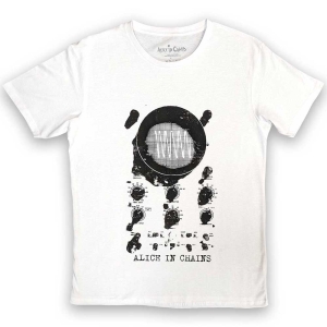 Alice In Chains - Oscilloscope Uni Wht T-Shirt in the group MERCHANDISE / T-shirt / Pop-Rock at Bengans Skivbutik AB (5583971r)