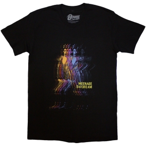 David Bowie - Moonage Multi Davids Uni Bl T-Shirt in the group MERCHANDISE / T-shirt / Pop-Rock at Bengans Skivbutik AB (5583972r)