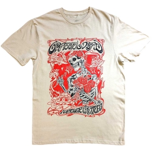 Grateful Dead - Forever Red Frame Uni Sand T-Shirt in the group MERCHANDISE / T-shirt / Pop-Rock at Bengans Skivbutik AB (5583979r)