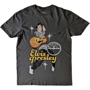 Elvis Presley - Sun Records Elvis Toes Uni Char T-Shirt in the group MERCHANDISE / T-shirt / Pop-Rock at Bengans Skivbutik AB (5583997r)