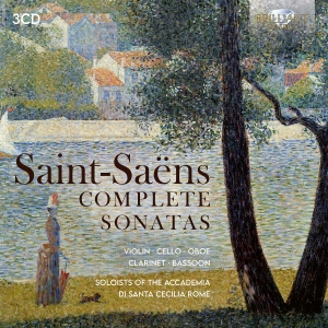 Camille Saint-Saens - Complete Sonatas in the group CD / Upcoming releases / Classical at Bengans Skivbutik AB (5584109)