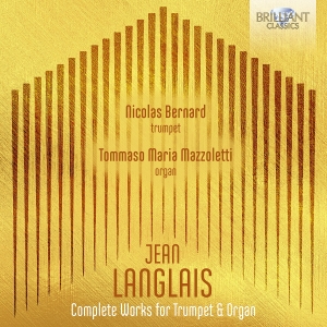 Jean Langlais - Complete Music For Trumpet & Organ in the group CD / Upcoming releases / Classical at Bengans Skivbutik AB (5584123)