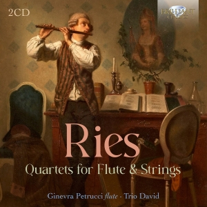 Ferdinand Ries - Complete Flute Quartets in the group CD / Upcoming releases / Classical at Bengans Skivbutik AB (5584127)