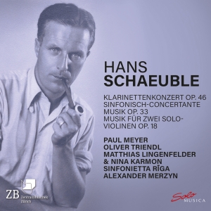 Hans Schaeuble - Klarinettenkonzert, Op. 46 Sinfoni in the group CD / Upcoming releases / Classical at Bengans Skivbutik AB (5584289)