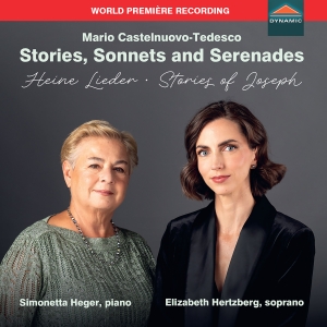 Mario Castelnuovo-Tedesco - Stories, Sonnets & Serenades in the group CD / Upcoming releases / Classical at Bengans Skivbutik AB (5584296)