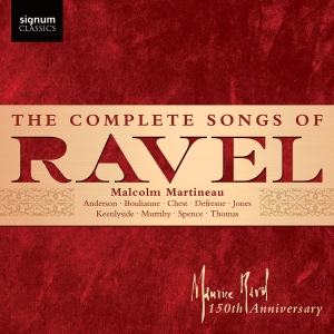 Maurice Ravel - The Complete Songs in the group CD / Upcoming releases / Classical at Bengans Skivbutik AB (5584319)