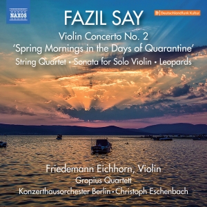 Fazil Say - Violin Concerto No. 2 in the group CD / Upcoming releases / Classical at Bengans Skivbutik AB (5584330)