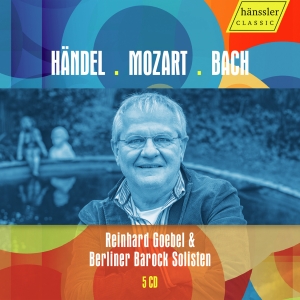 Berliner Barock Solisten Reinhard - Händel, Mozart & Bach in the group CD / Upcoming releases / Classical at Bengans Skivbutik AB (5584336)