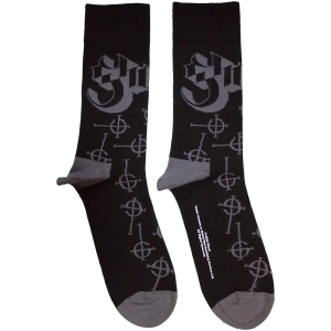 Ghost - Symbol Pattern Uni Bl Socks (Size 40-44) in the group MERCHANDISE / Merch / Hårdrock at Bengans Skivbutik AB (5586282)