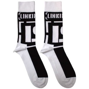 Linkin Park - Brackets Logo Uni Bl Socks (Size 40-44) in the group MERCHANDISE / Merch / Hårdrock at Bengans Skivbutik AB (5586288)