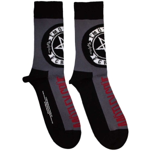 Motley Crue - Pentagram Circle Uni Char Socks (Size 40-44) in the group MERCHANDISE / Merch / Hårdrock at Bengans Skivbutik AB (5586291)