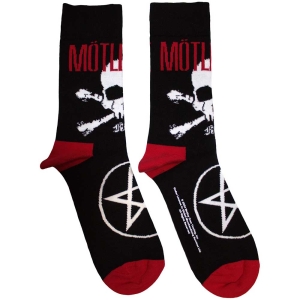 Motley Crue - Skull & Crossbones Uni Bl Socks (Size 40-44) in the group MERCHANDISE / Merch / Hårdrock at Bengans Skivbutik AB (5586292)