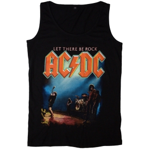 Ac/Dc - Let There Be Rock Lady Bl Tank Top in the group MERCHANDISE / T-shirt / Hårdrock at Bengans Skivbutik AB (5586329r)