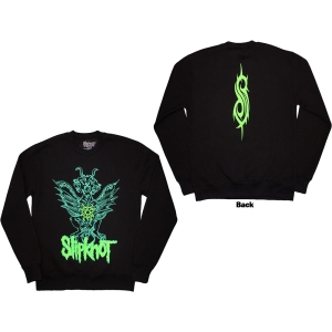 Slipknot - Green Demon Uni Bl Sweatshirt in the group MERCHANDISE / Hoodies / Hårdrock at Bengans Skivbutik AB (5586337r)