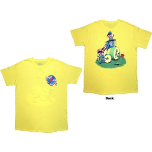 Grateful Dead - Rose Pose Yellow Uni Yell T-Shirt in the group MERCHANDISE / T-shirt / Nyheter / Pop-Rock at Bengans Skivbutik AB (5586397r)