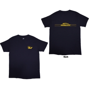 Blur - Yellow Pocket Blur / Parklife  Uni Navy T-Shirt in the group MERCHANDISE / T-shirt / Pop-Rock at Bengans Skivbutik AB (5586745r)