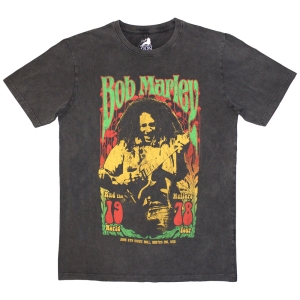 Bob Marley - 1978 Stone Wash Uni Char T-Shirt in the group MERCHANDISE / T-shirt / Reggae at Bengans Skivbutik AB (5586748r)