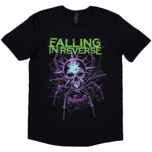 Falling In Reverse - Spider Uni Bl T-Shirt in the group MERCHANDISE / T-shirt / Hårdrock at Bengans Skivbutik AB (5586759r)