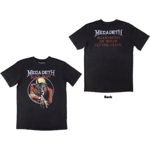 Megadeth - Black Friday Stone Wash Uni Char T-Shirt in the group MERCHANDISE / T-shirt / Hårdrock at Bengans Skivbutik AB (5586774r)