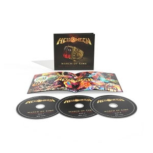 Helloween - March Of Time (The Best Of 40 Years) 3Cd Boxset in the group CD / Upcoming releases / Hårdrock at Bengans Skivbutik AB (5586872)