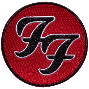 Foo Fighters - Ff Logo Woven Patch in the group MERCHANDISE / Merch / Pop-Rock at Bengans Skivbutik AB (5587230)