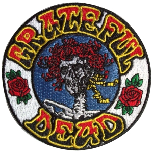 Grateful Dead - Bertha Circle Woven Patch in the group MERCHANDISE / Merch / Pop-Rock at Bengans Skivbutik AB (5587237)