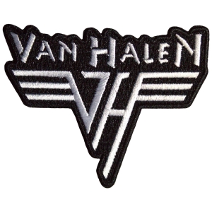 Van Halen - Retro Logo Woven Patch in the group MERCHANDISE / Merch / Hårdrock at Bengans Skivbutik AB (5587241)