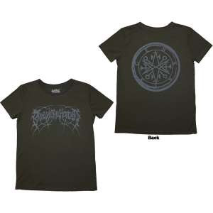 Bring Me The Horizon - Metal Logo Genxsis Lady Green T-Shirt in the group MERCHANDISE / T-shirt / Hårdrock at Bengans Skivbutik AB (5587255r)