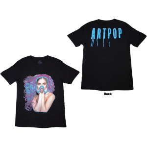 Lady Gaga - Artpop Goggles Uni Bl T-Shirt in the group MERCHANDISE / T-shirt / Pop-Rock at Bengans Skivbutik AB (5587269r)