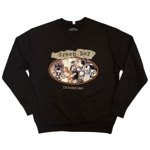 Green Day - Insomniac Uni Bl Sweatshirt in the group MERCHANDISE / Hoodies / Punk at Bengans Skivbutik AB (5587271r)