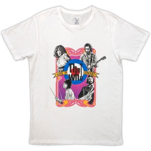 The Who - In Concert Target Logo Uni Wht T-Shirt in the group MERCHANDISE / T-shirt / Pop-Rock at Bengans Skivbutik AB (5587307r)