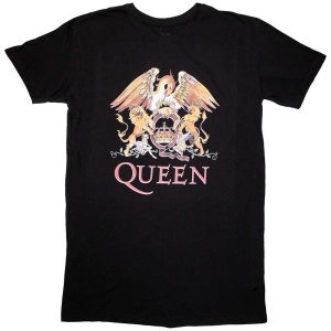 Queen - Classic Crest Lady Bl T-Shirt Dress in the group MERCHANDISE / T-shirt / Nyheter / Pop-Rock at Bengans Skivbutik AB (5587395r)