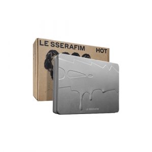 Le Sserafim - Hot (Tin Case Ver.) + WS in the group Minishops / K-Pop Minishops / LE SSERAFIM at Bengans Skivbutik AB (5587830)