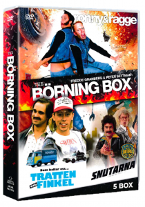 Movie - Ronny & Ragge The Börning Box (5DVD) in the group Movies / Film DVD / Kommande at Bengans Skivbutik AB (5587837)